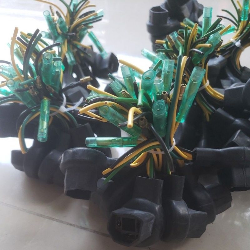 soket lampu H4 original MINDA motor mobil