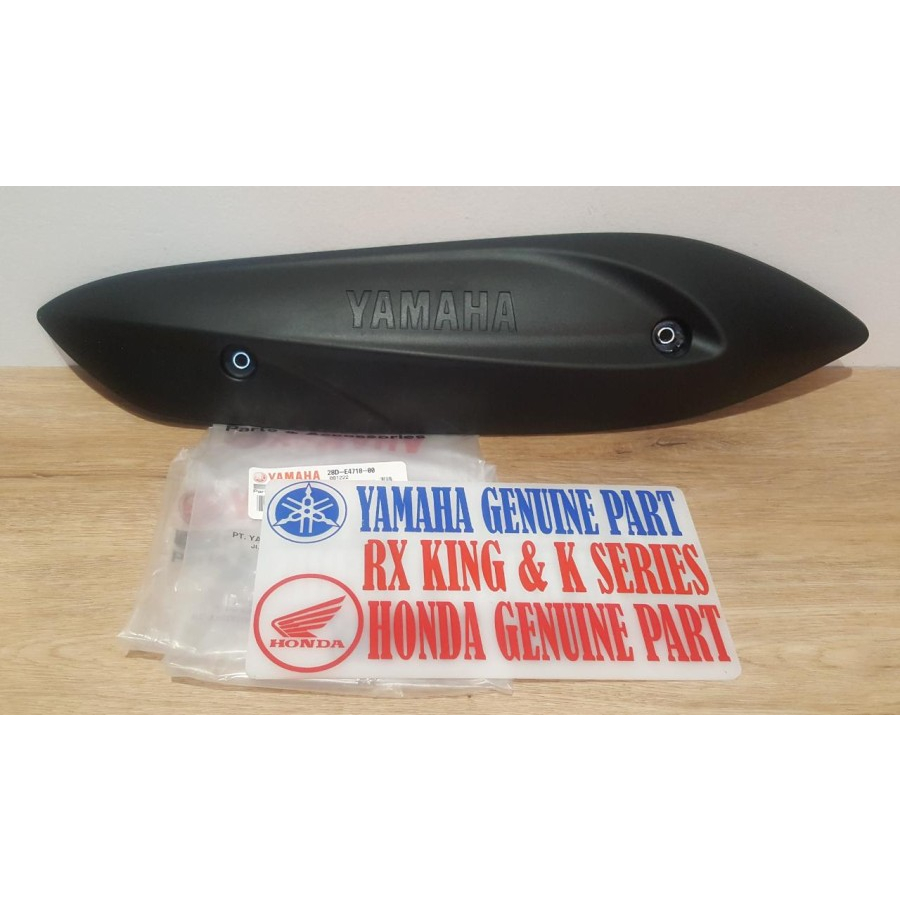 28D-E4718-00 TAMENG COVER TUTUP KNALPOT MIO SMILE ORIGINAL YGP