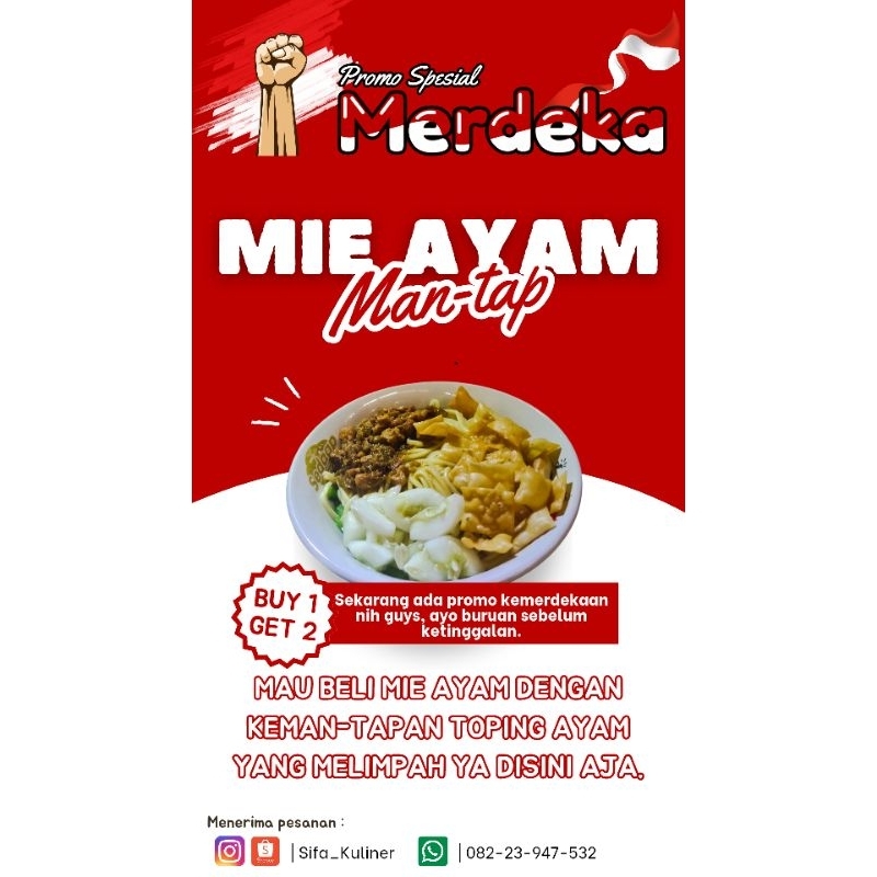 

Mie Ayam Man-tap (Sifa_Kuliner)