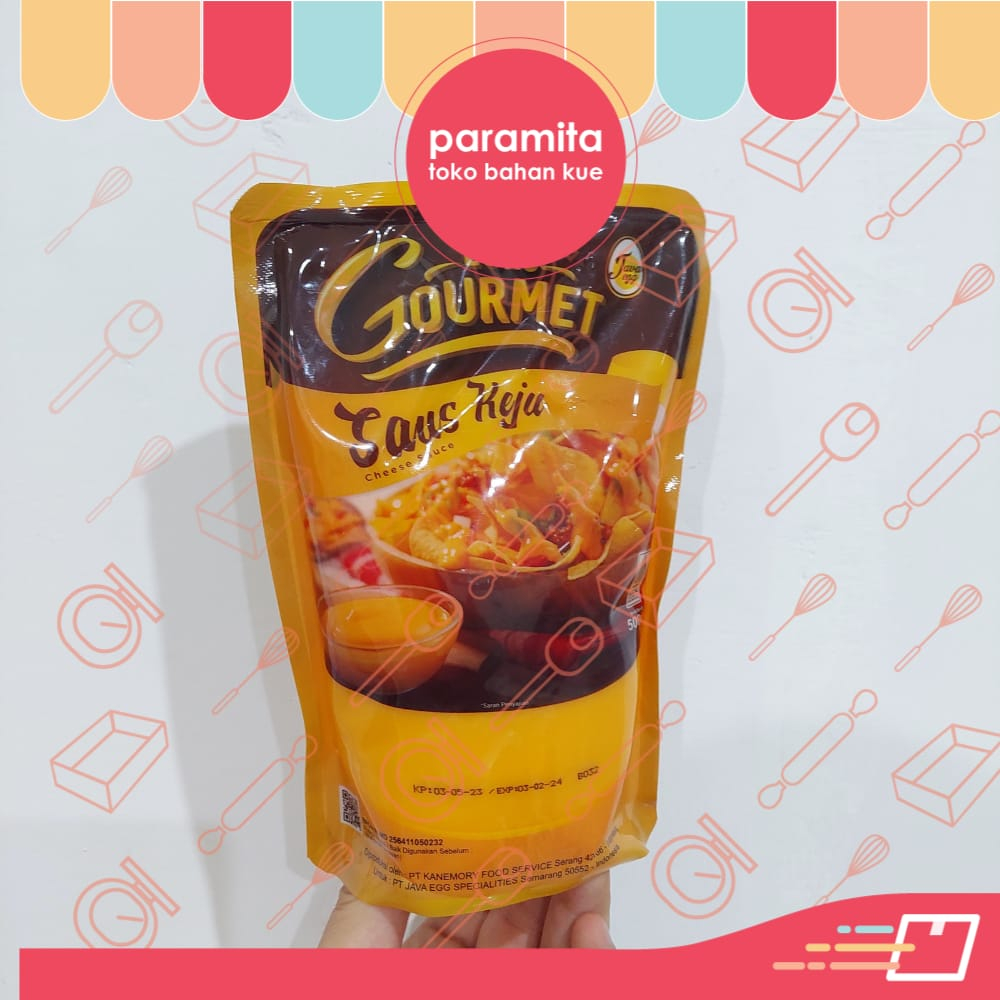 

Euro Gourmet Cheese Saus Keju 500 gr