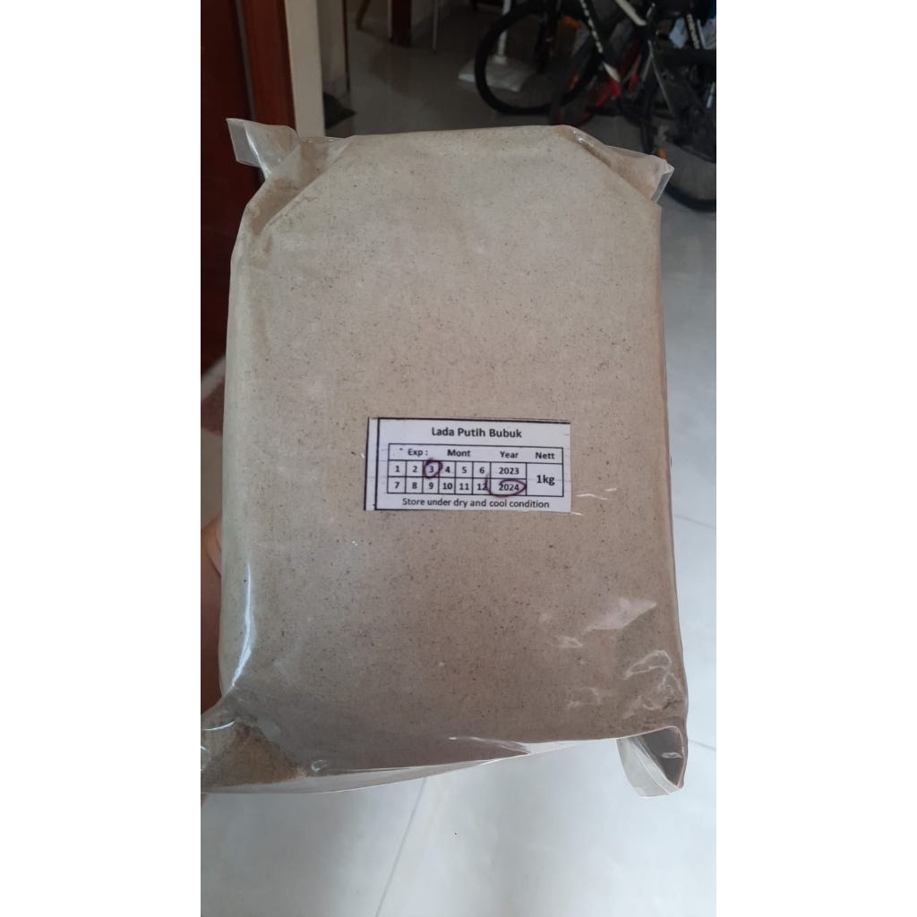 

Lada putih bubuk 1kg