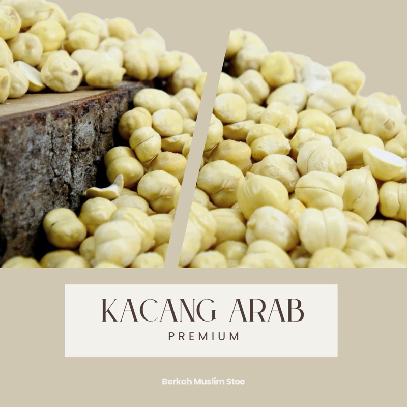 

Kacang Arab Premium Kemasan 1kg