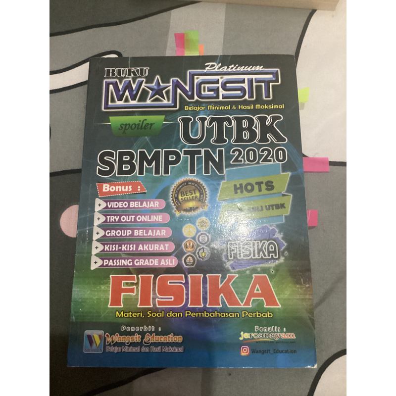 [preloved] Buku Wangsit Platinum UTBK SBMPTN 2020 - FISIKA