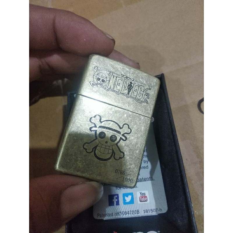 Korek Zippo Grafir One Piece