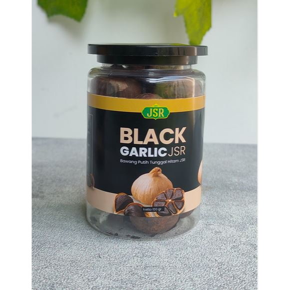 JSR Black Garlic 100gr Bawang Putih Tunggal / Fermentasi Bawang Putih Tunggal