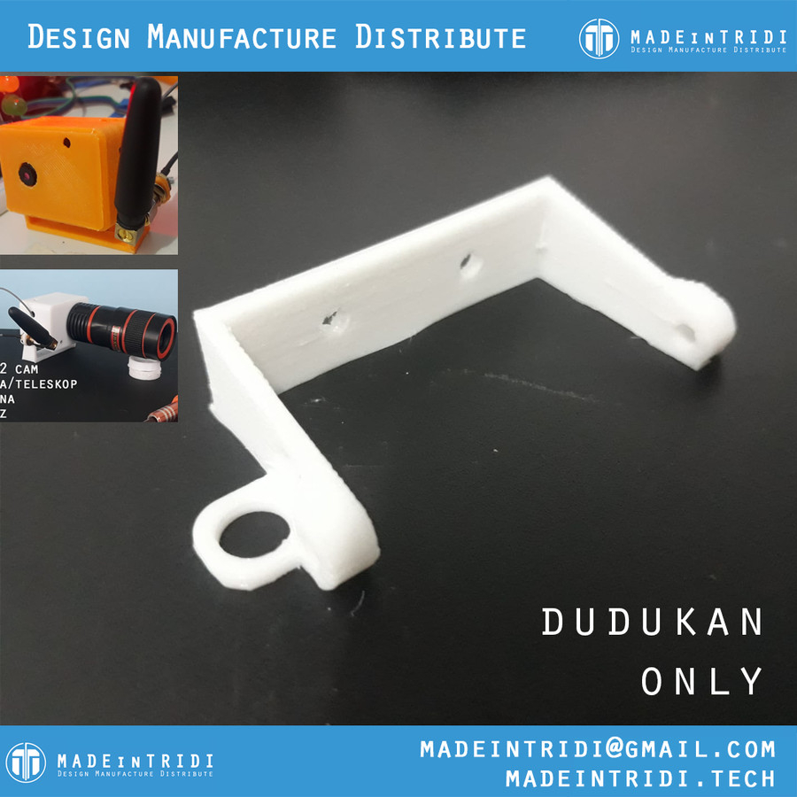 Dudukan produk housing ESP32 Cam devMB