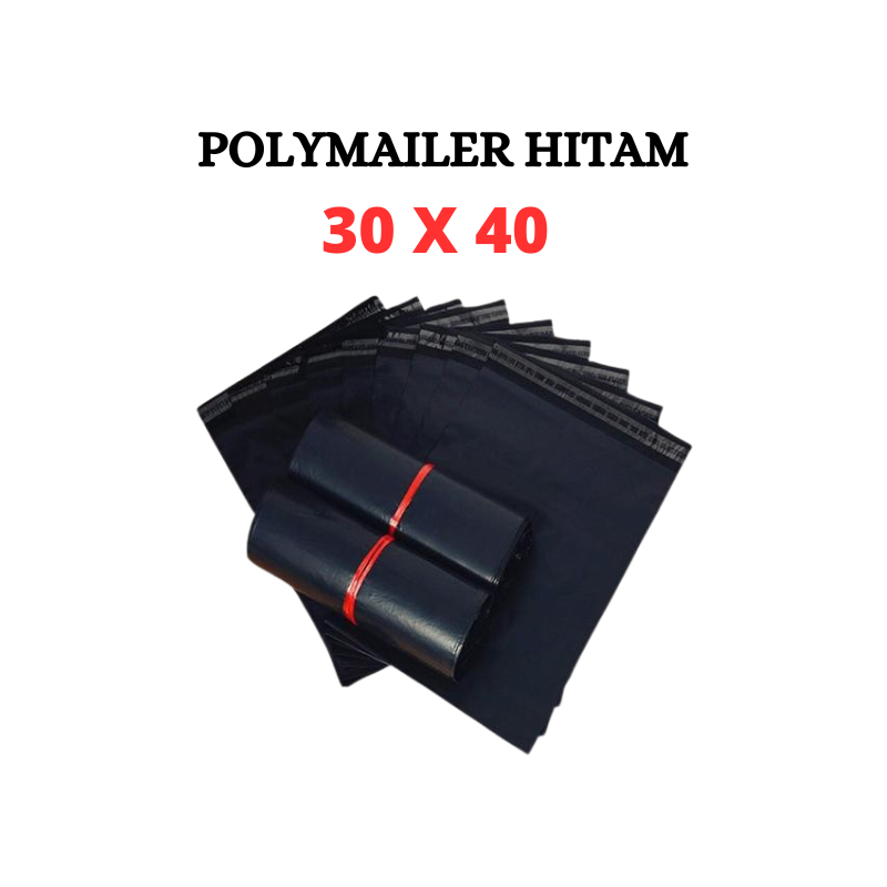 

Plastik Polymailer Hitam 30x40 - Plastik Packing Online