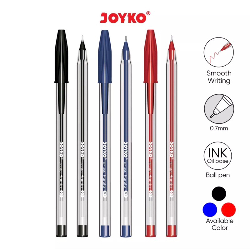 

Ball Pen / Pulpen / Pena Joyko BP-345 Haruto 0.7mm