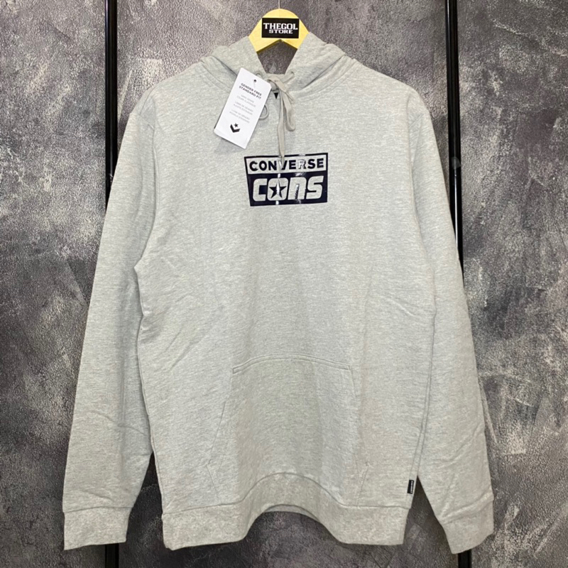 PULLOVER HOODIE CONVERSE CONS  (Grey) ORIGINAL