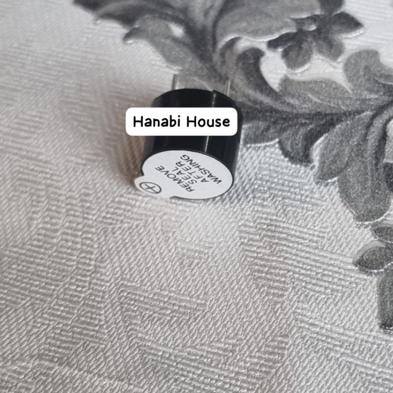 Buzzer Mini Aktif Continuous Active Terusan  5v - 12v DC Buzer