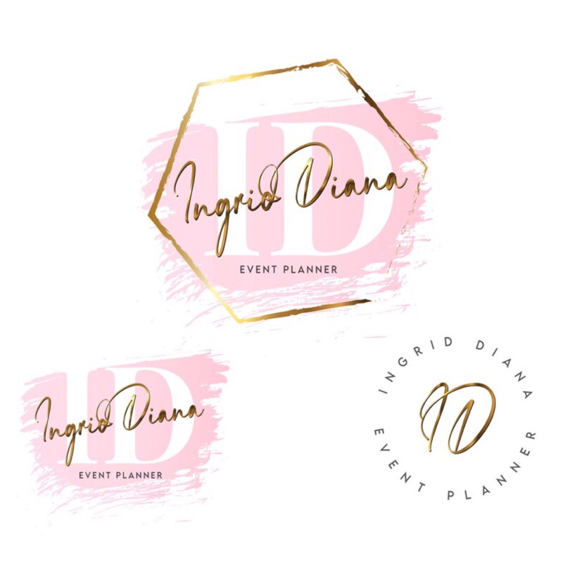 

(DRAN INGRID) JASA BIKIN DESAIN LOGO OLSHOP BISNIS SIMPLE ELEGAN