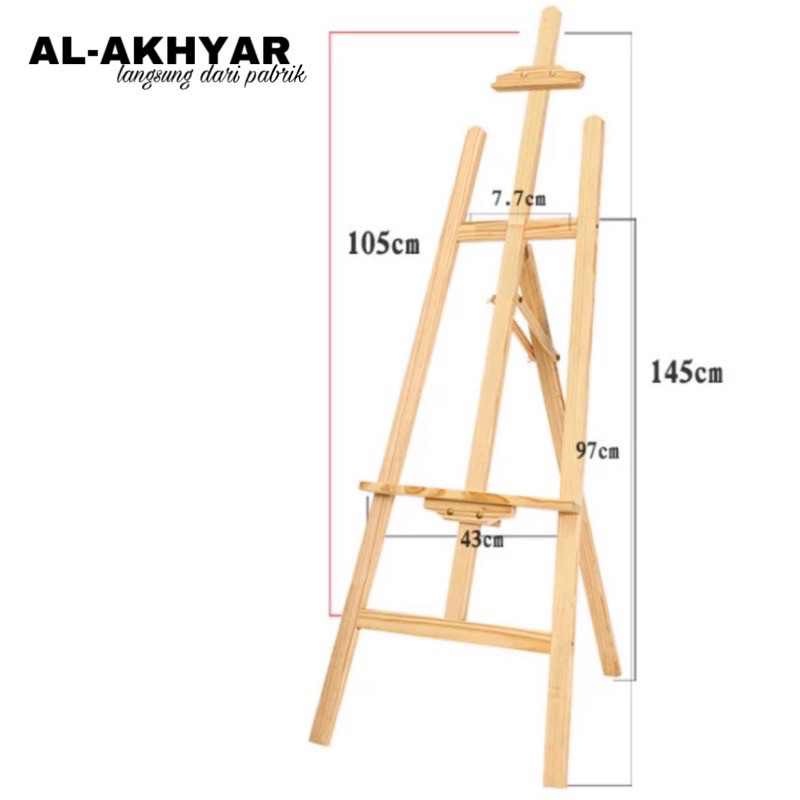 

New Easel Kanvas Lukis by Al-Akhyar