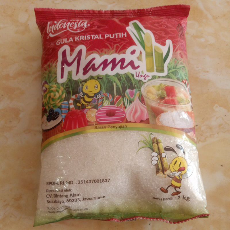 

Gula Kemasan 1kg merk random