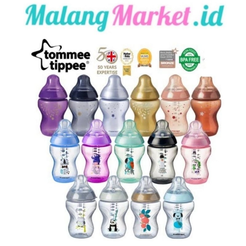 TOMMEE TIPPEE Closer to Nature Tommee Tippee Botol Susu Wideneck Malangmarket.id
