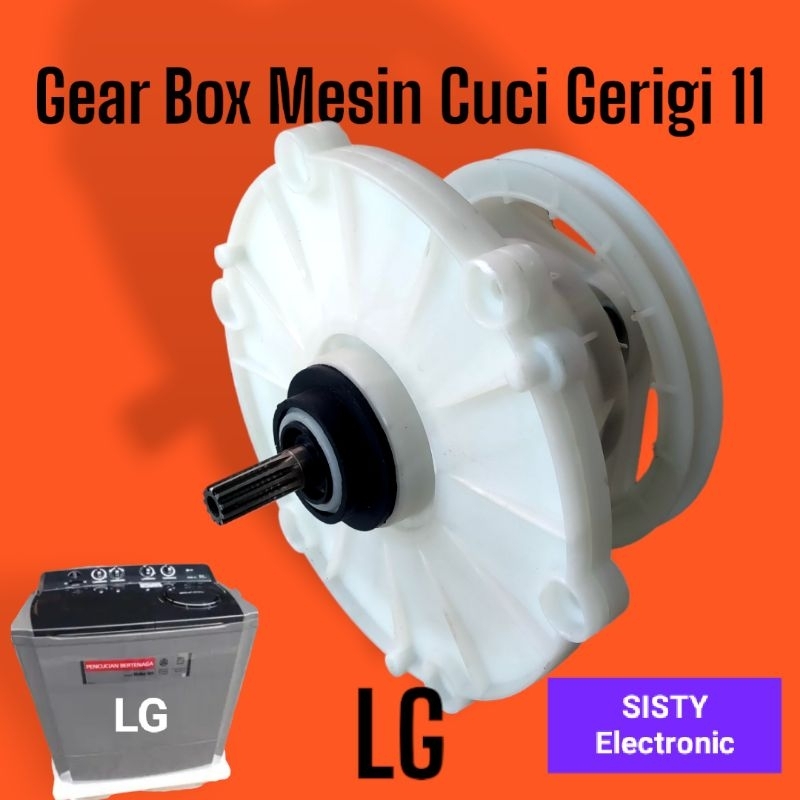 Gear Box Mesin Cuci LG 2 Tabung 10kg 14kg