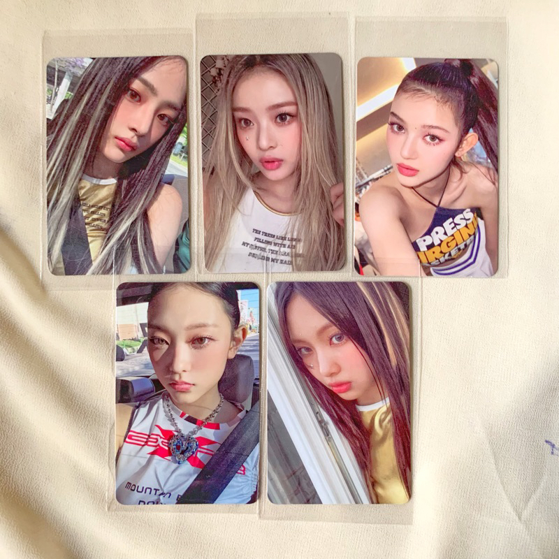 PHOTOCARD NEWJEANS BROADCAST BC MUSIC BANK MINJI HANNI DANIELLE HAERIN HYEIN