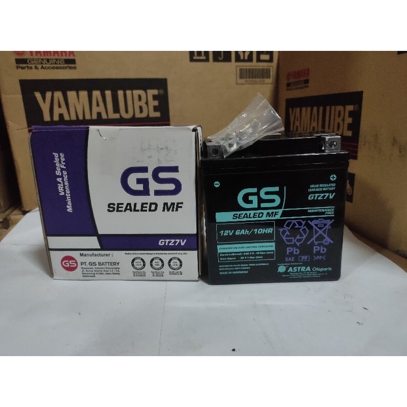 GTZ-7V GS ASTRA AKI KERING GS UNTUK MOTOR NMAX,AEROX 155