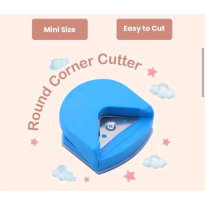 

MS Pembolong kertas round corner puncher