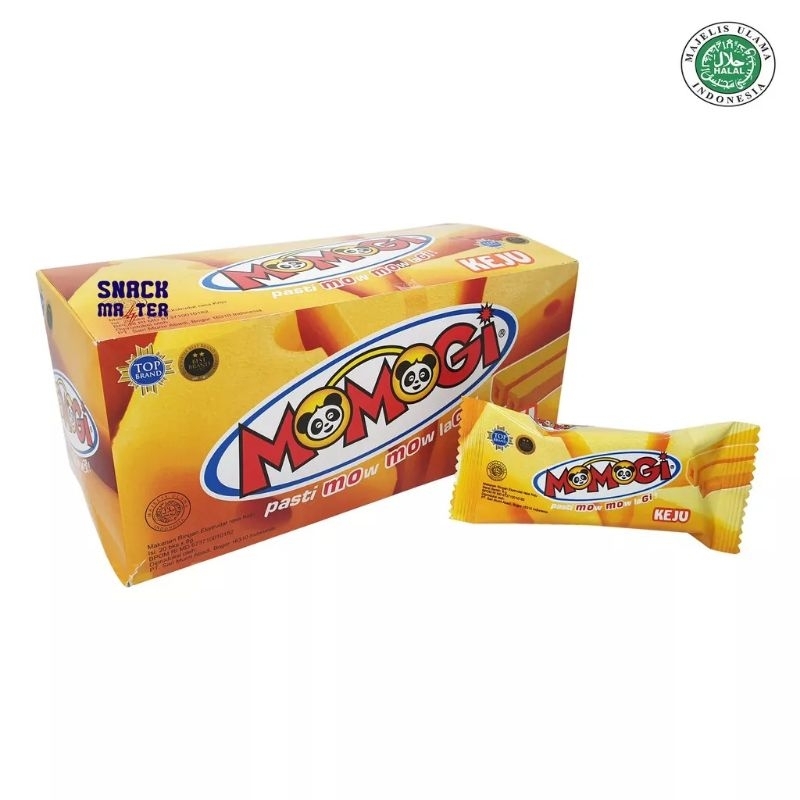 

Momogi stick snack extruted isi 20 bks