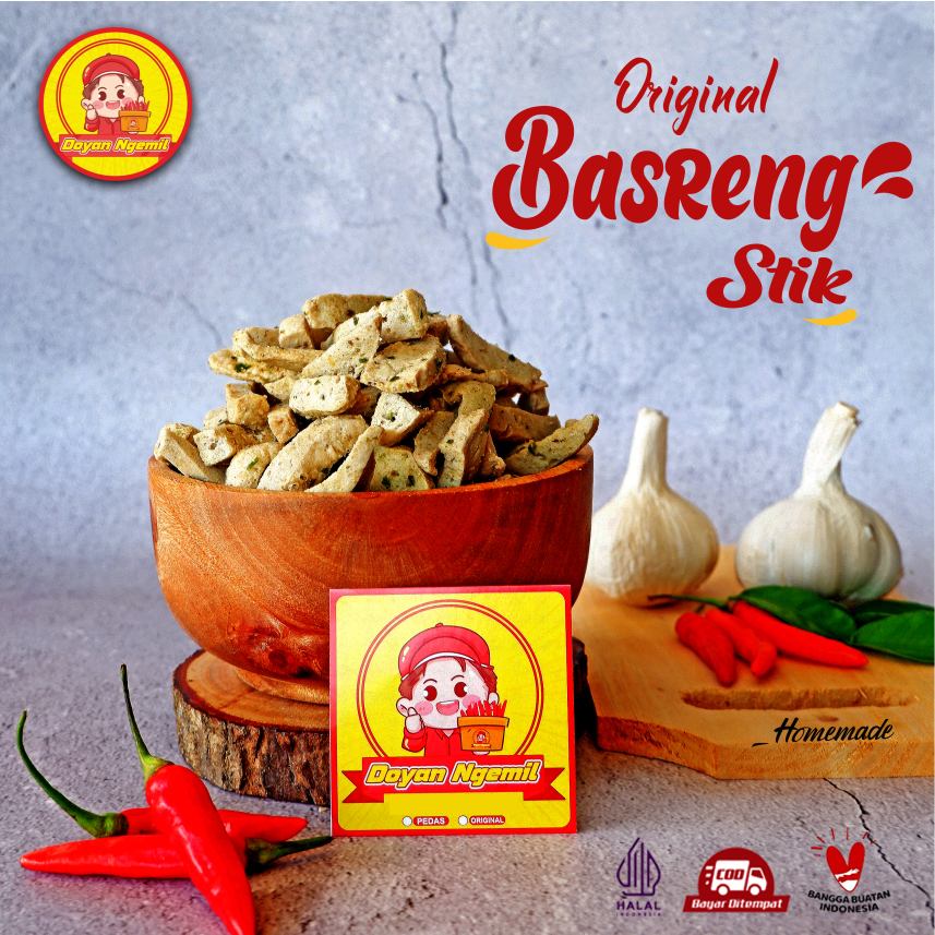 

BASRENG ORIGINAL BASTIK BASO GORENG STIK BASO GORENG DAUN JERUK