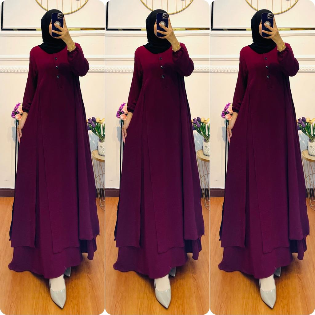 s | Gamis Crinckle Yulia HD | Gamis Kringkel | Gamis Krinkel | Dress Krinkle | Dress Muslim
