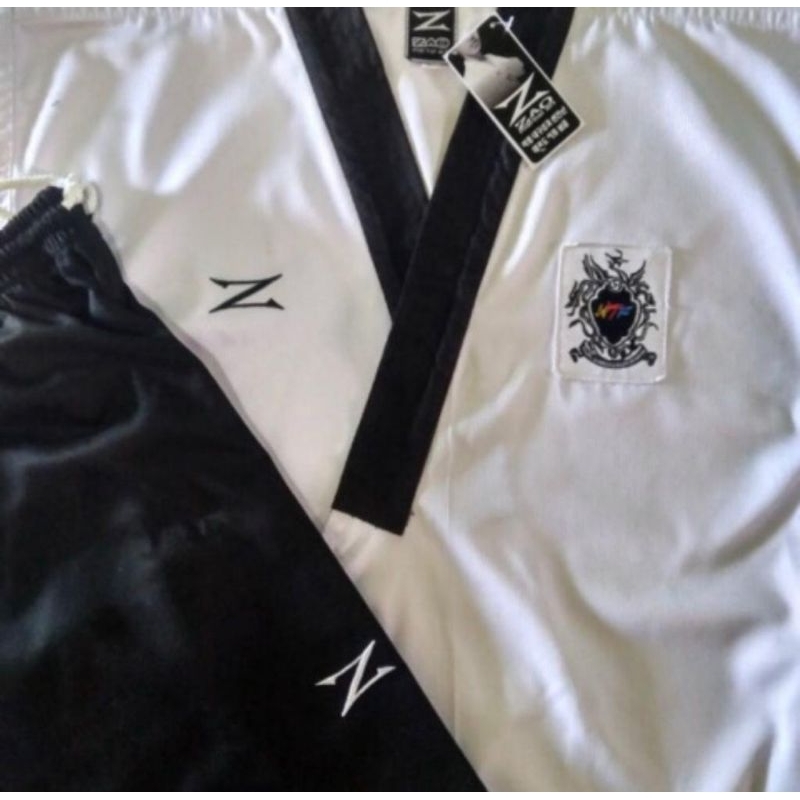 ZAO DOBOK POOMSAE TAEKWONDO MEREK ZAO