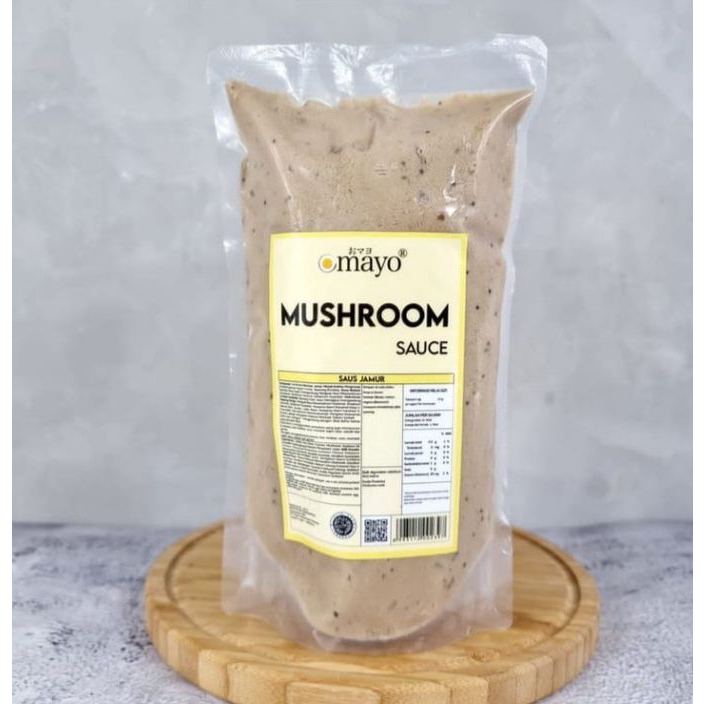 

Mushroom Sauce Premium Fresh BPOM HALAL MUI 500gram