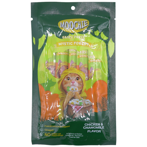 Moochie Chicken & Chamomile Flavor for Cat > 2 months