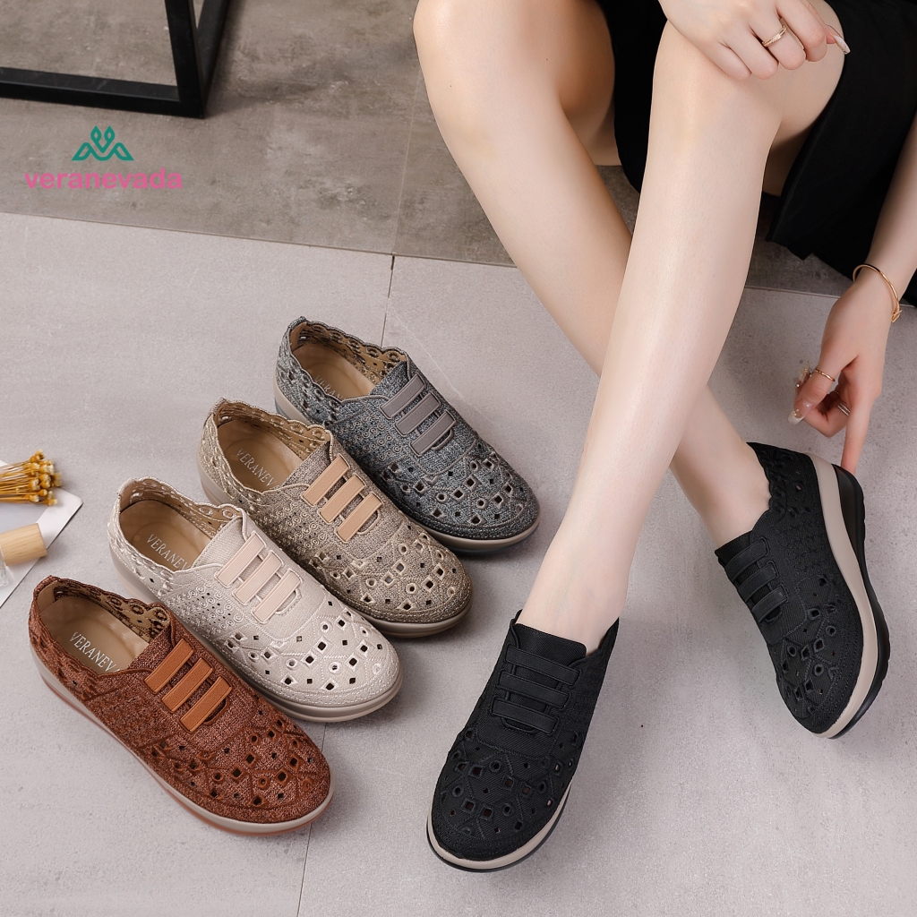 Vera Nevada Sepatu Wedges Wanita Shoes VN1237
