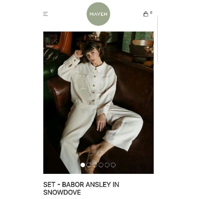 Maven Set Babor Ansley in Snowdove