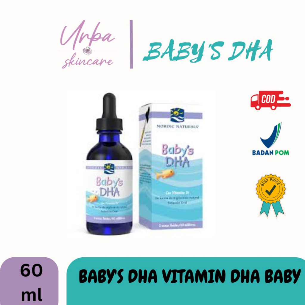 BABY'S DHA /VITAMIN DHA BAYI/MULTIVITAMIN/VITAMIN OTAK/BPOM