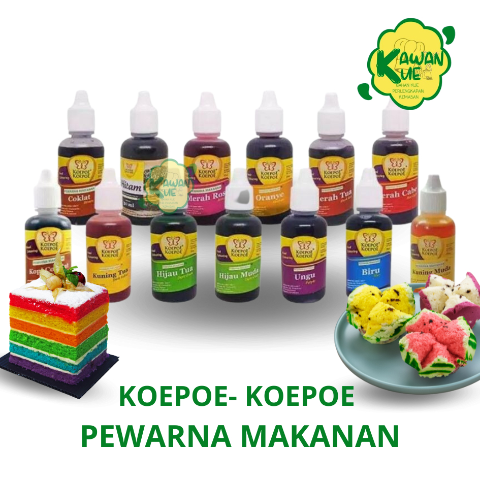 

KOEPOE KOEPOE PEWARNA MAKANAN KEMASAN 30ML