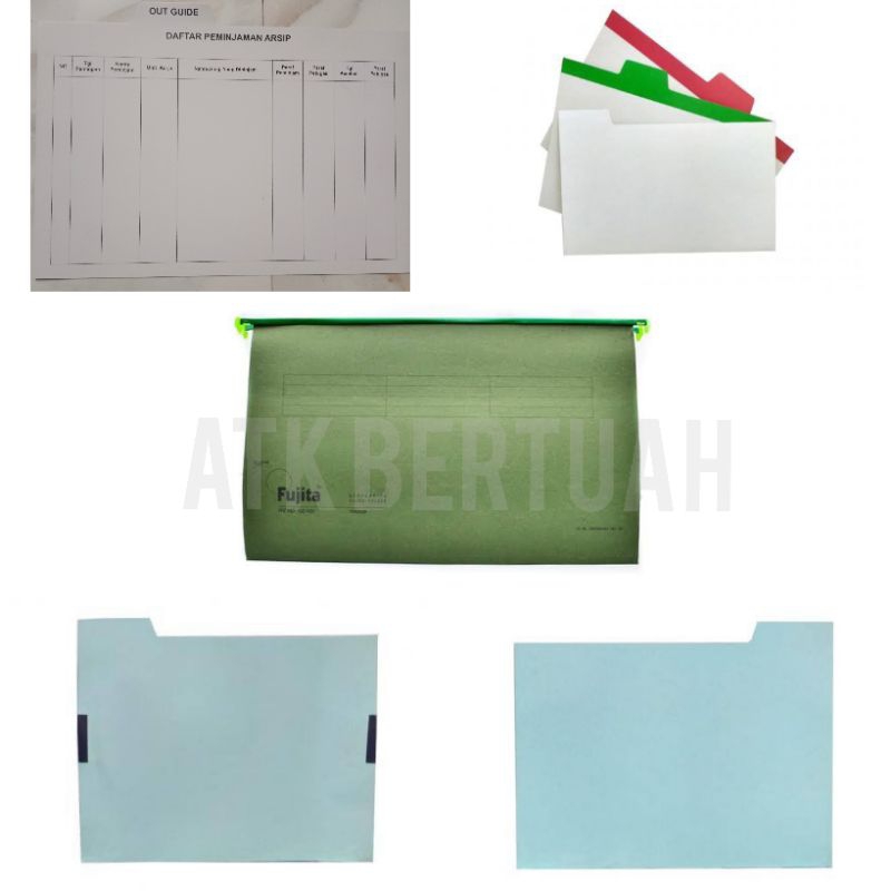 

HANGING FILE FOLDER GUIDE HANG MAP GANTUNG MAP ARSIP SEKAT ARSIP