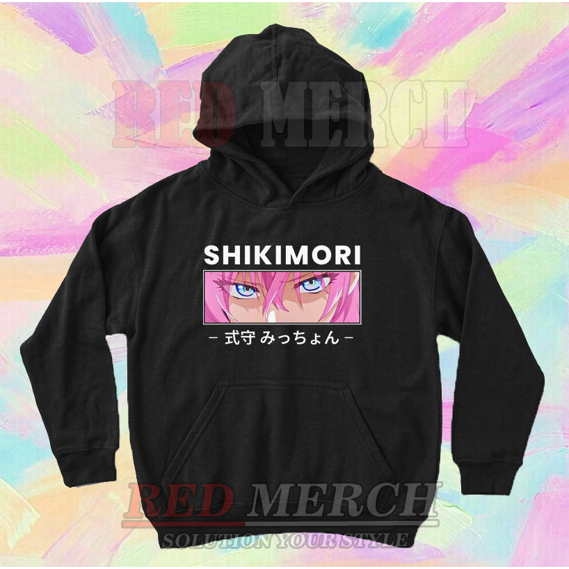 jaket hoodie anak Earlfamily Shikimori San Peeker