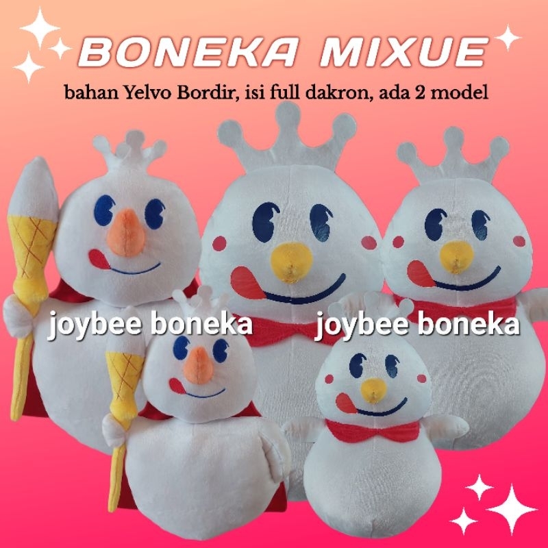 Joybee ☆ Boneka Mixue/Guling Mixue