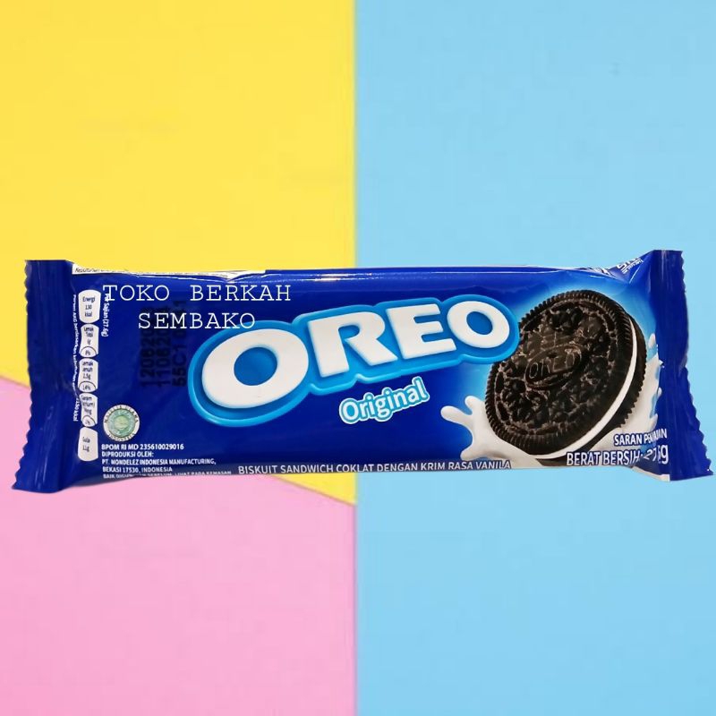 

Oreo Biskuit Original Dengan Krim Rasa Vanilla -1 BUNGKUS