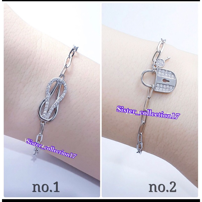 Gelang tangan cewek gelang tangan wanita motif perak 925 lapis emas putih