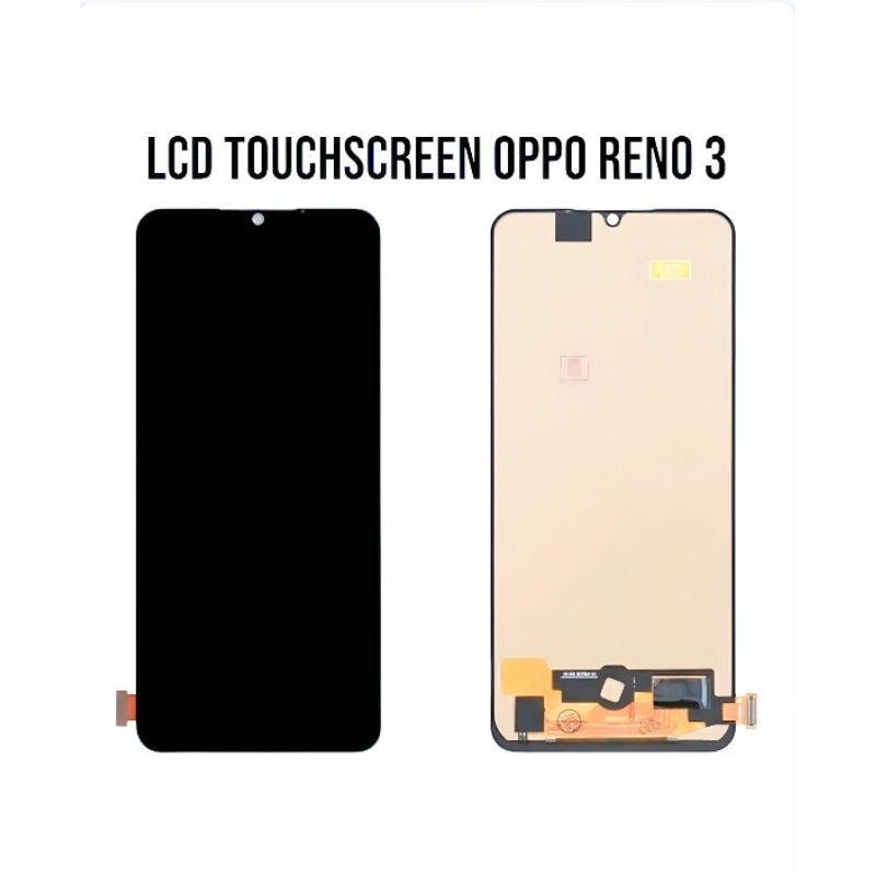 LCD TOUCHSCREEN OPPO RENO 3 PRO BLACK ORIGINAL SUPER 100%