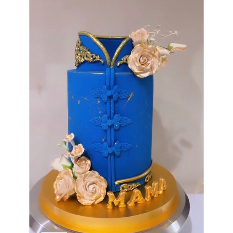 

dummy birthday cake cheongsam theme