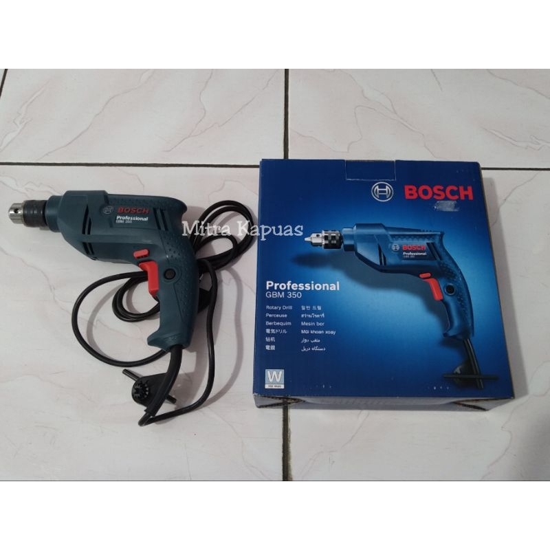 MESIN BOR BOSCH GBM350 / GBM 350 BOSCH DRILL / MESIN PENGEBORAN