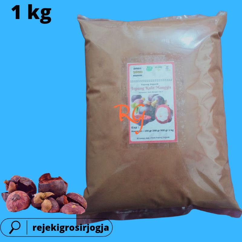 

Tepung Kulit Manggis kemasan 1 KG/Extra Kulit Manggis kemasan 1 KG