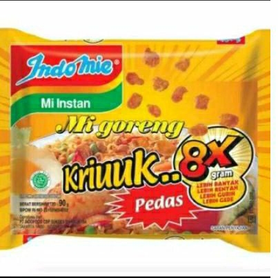 

indomie goreng KRIUK pedas (5 bks)