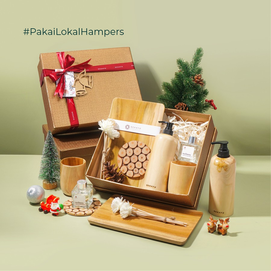 

Dekayu - Hampers Cozy Home | Christmas Hampers Decoration | Kado Pernikahan