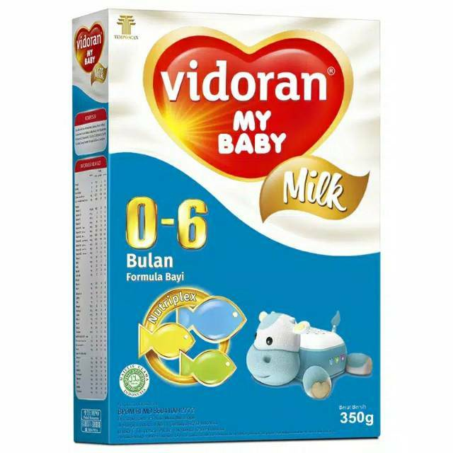 VIDORAN MY BABY MILK 0-6 350GR