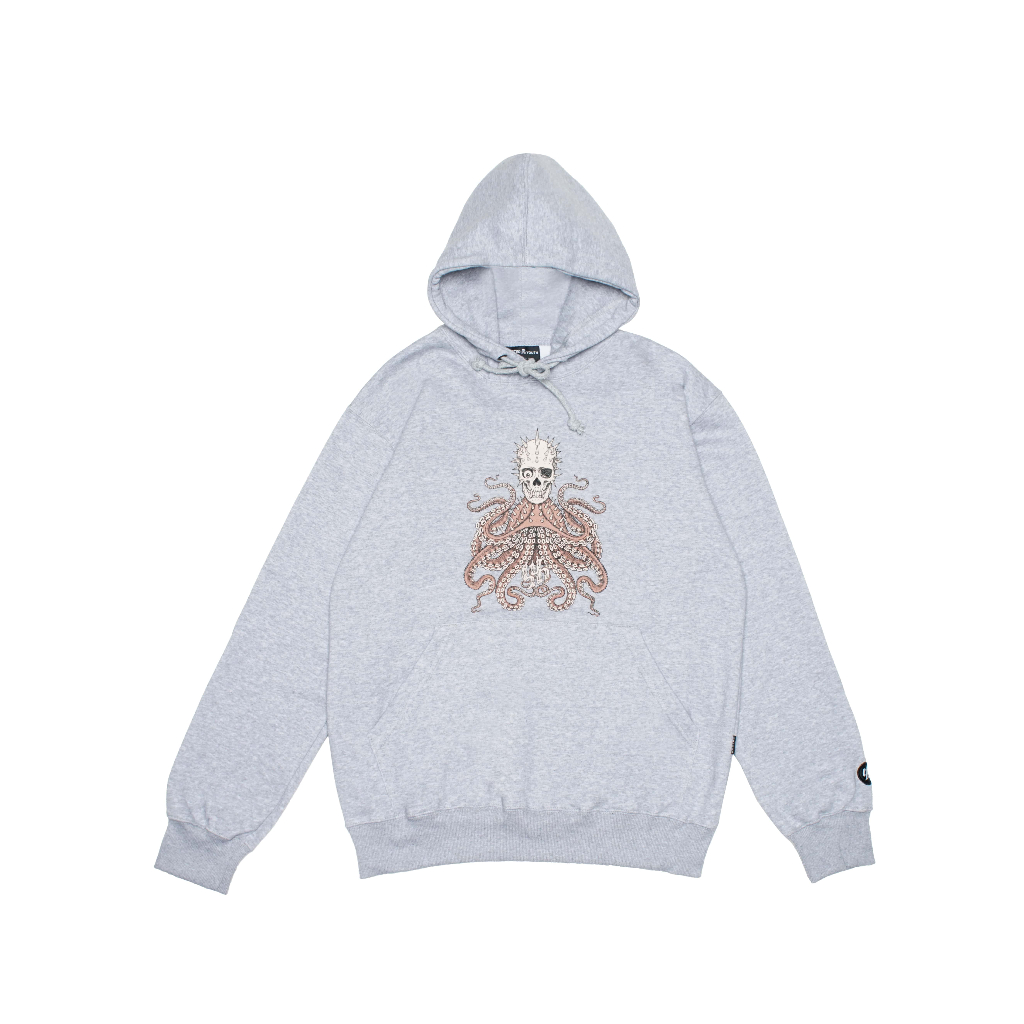 HUSTED SQUAL HOODIE GREY