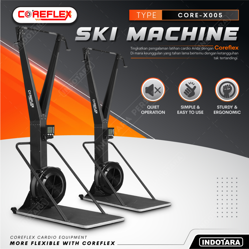 SKIERG Ski Machine Mesin Ski Erg Mesin Ski Crossfit Coreflex CORE-X005