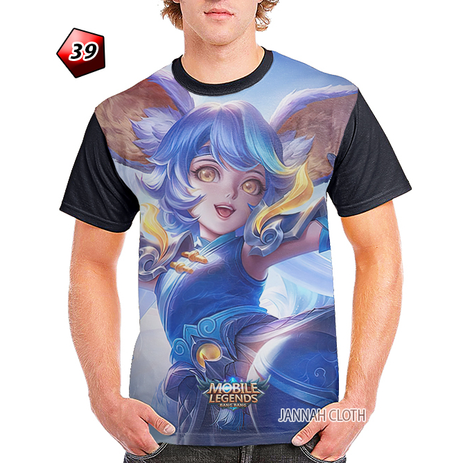 Kaos Mobile Legends Nana Aqua Pura Collector Kode ML39 Printing