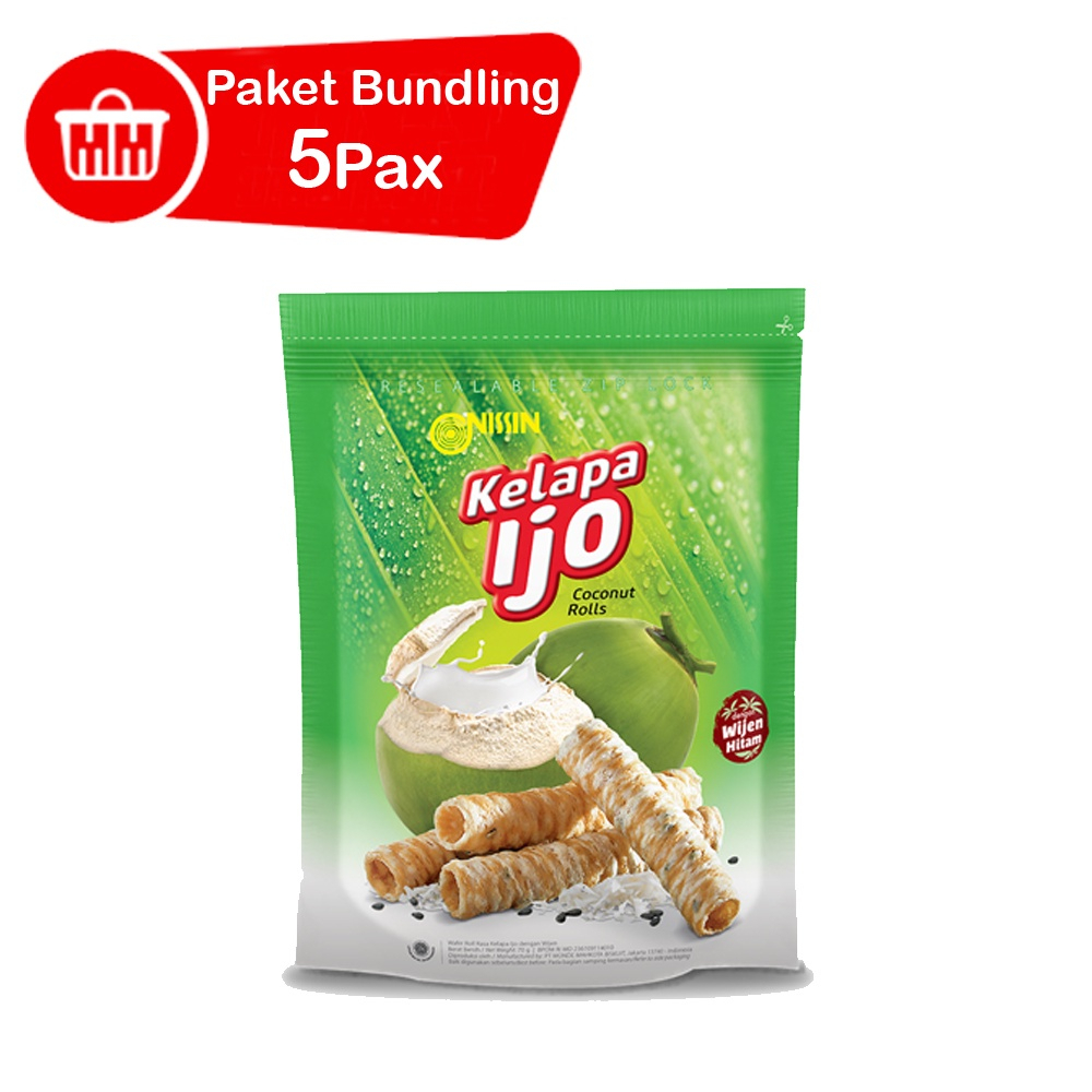 

Nissin Kelapa Ijo Rolls 70 gr x 5