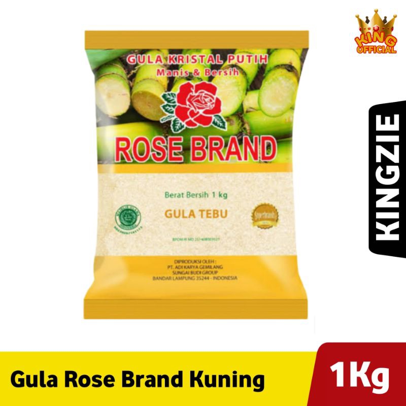 

[KINGZIE] GULA ROSE BRAND 1KG KUNING