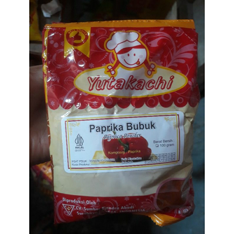 

Paprika Bubuk [Yutakachi 100gr]